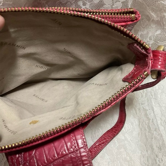 BRAHMIN HOT PINK MOJITO, CROSSBODY - Picture 9 of 10